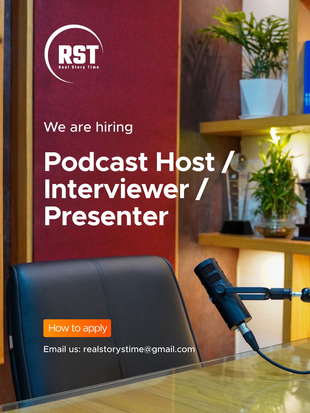 YouTube Channel Host / Interview Host / Program Presenter